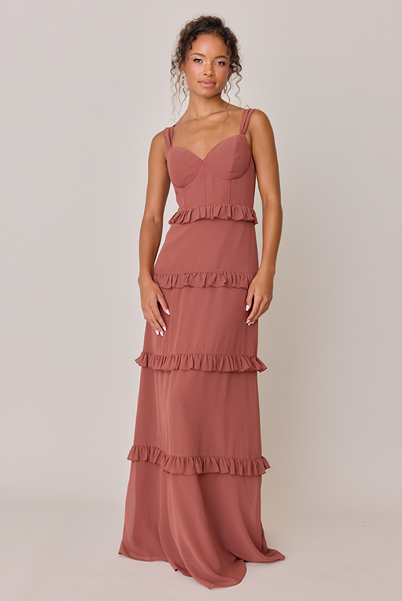 revelry Sloane Chiffon Dress