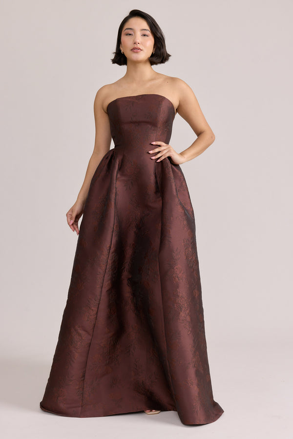 Revelry Sofia Jacquard Dress