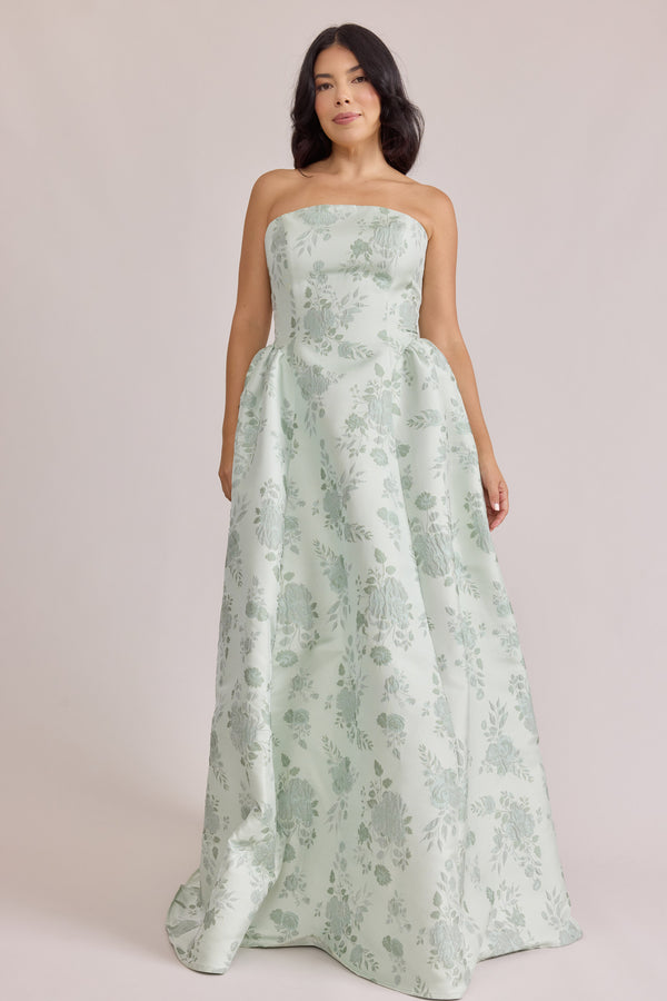 Revelry Sofia Jacquard Dress