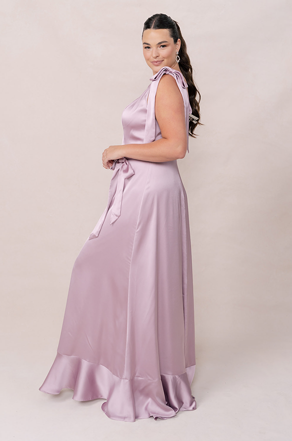 Revelry Stevie Satin Dress