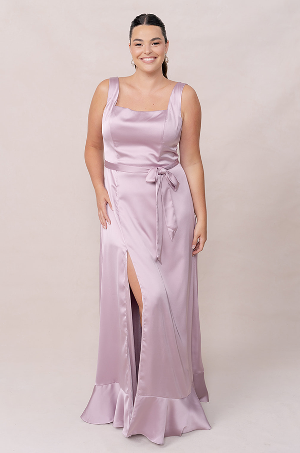 Revelry Stevie Satin Dress