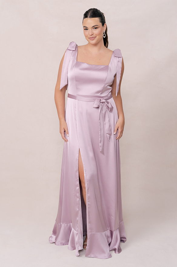 revelry Stevie Satin Dress