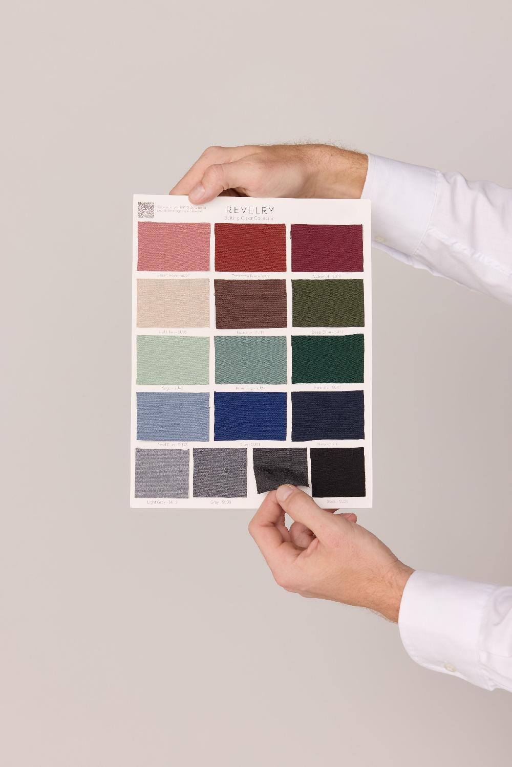 revelry Suit Multi Swatch Page