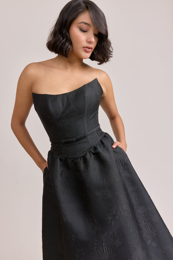 Revelry Sutton Jacquard Dress