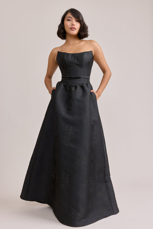 Revelry Sutton Jacquard Dress