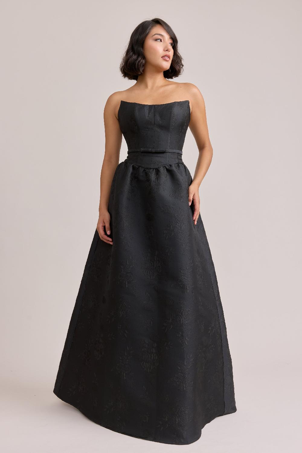 revelry Sutton Jacquard Dress