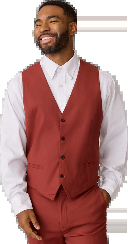 Revelry Terracotta Rust Vest