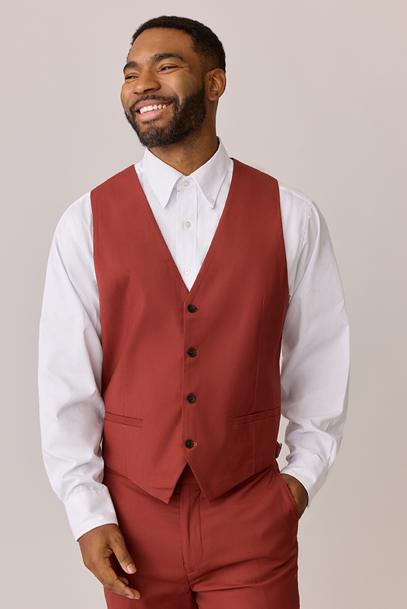 revelry Terracotta Rust Vest