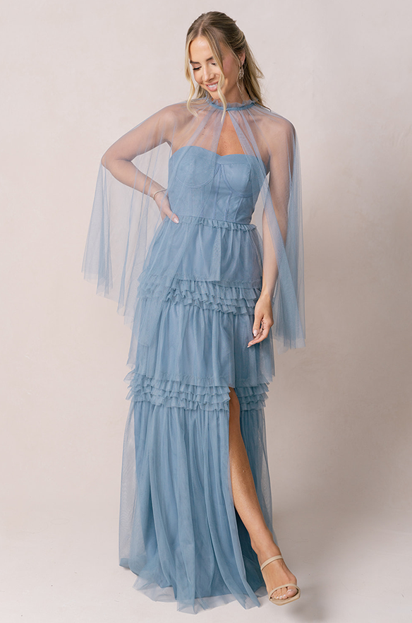 Revelry Tulle Cape