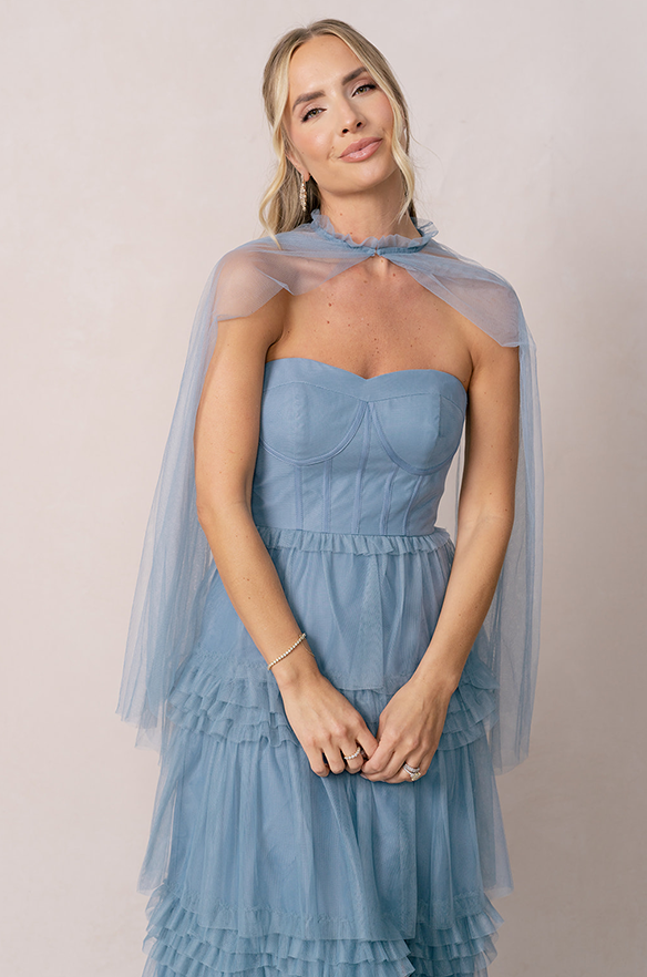 revelry Tulle Cape