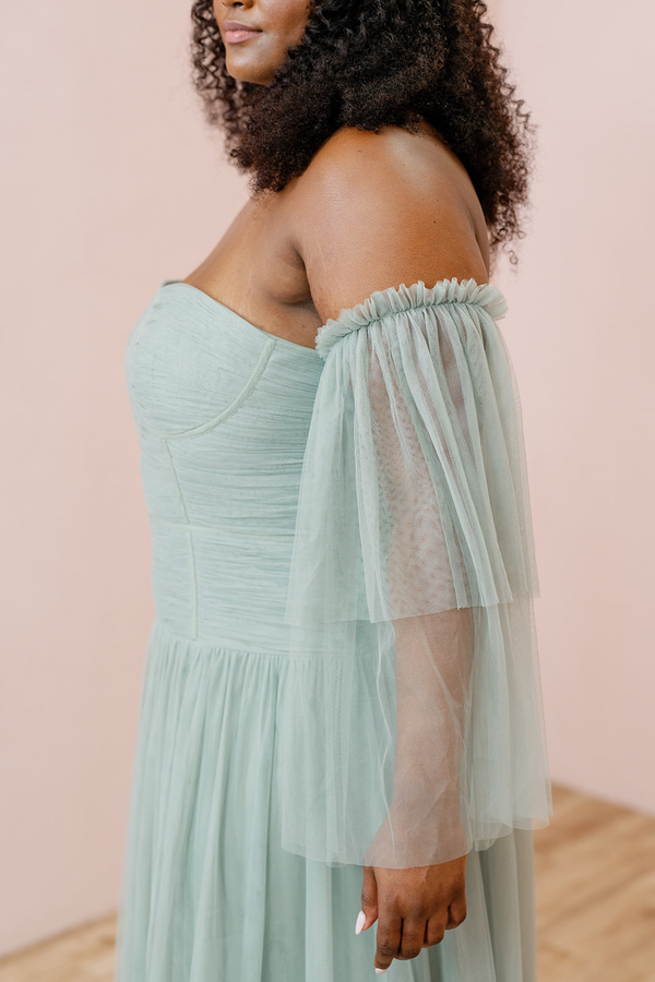 Revelry Tulle Long Sleeves