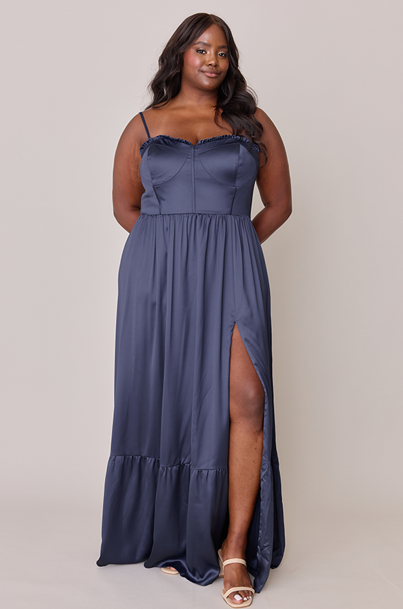 Revelry Valentina Satin Dress