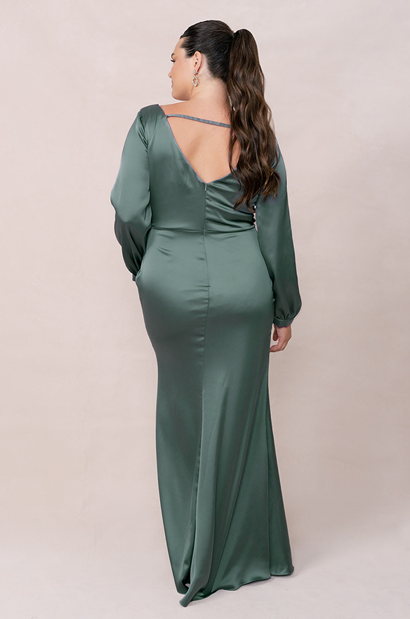 Revelry Vera Satin Dress