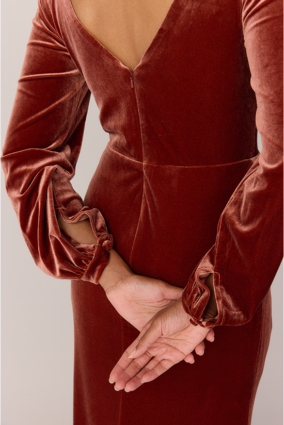 Revelry Vera Velvet Dress