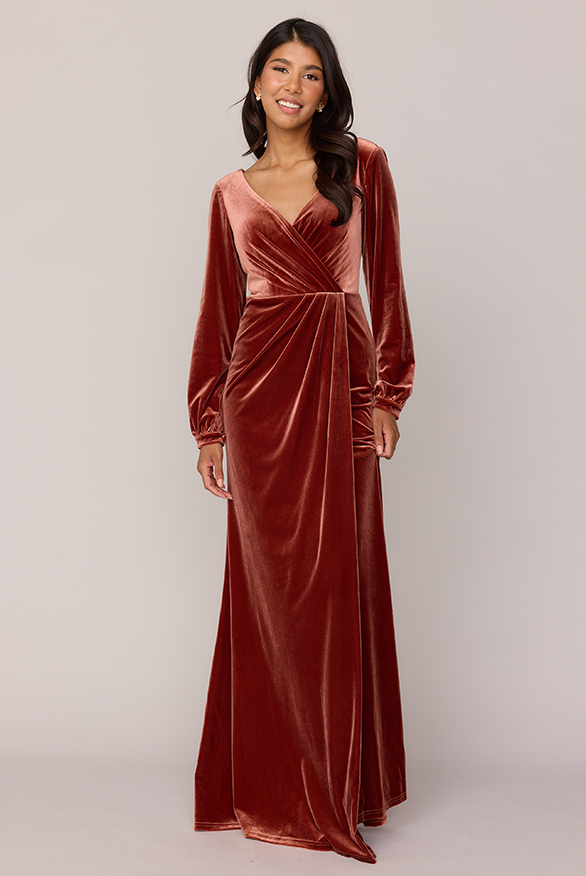 revelry Vera Velvet Dress