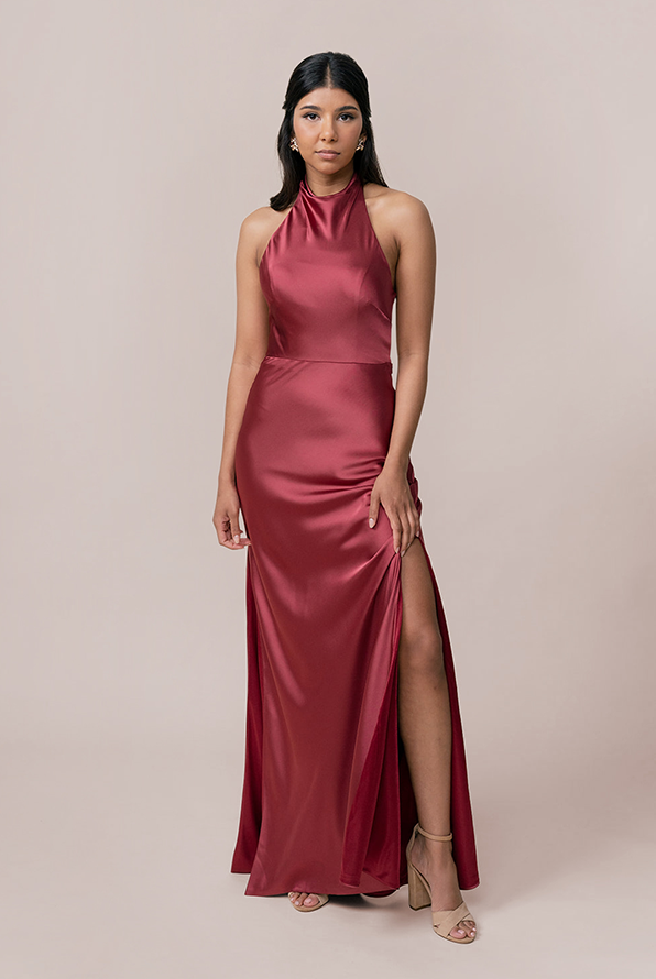 Revelry Veronica Satin Dress