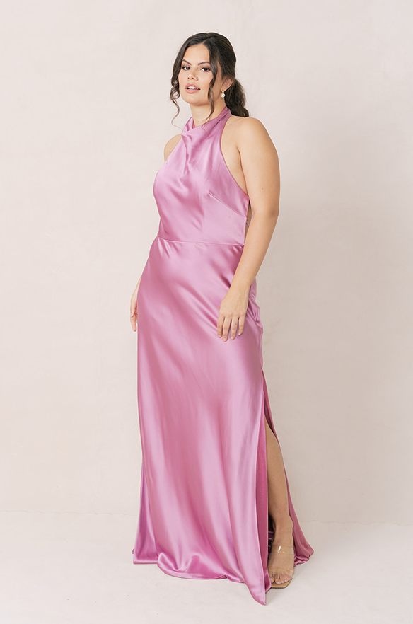 revelry Veronica Satin Dress