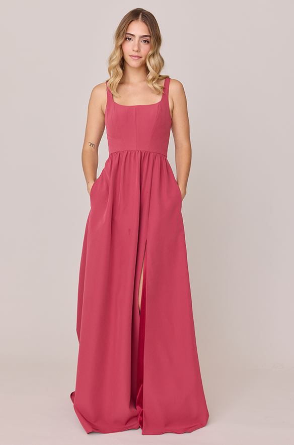Revelry Whitney Crepe Dress