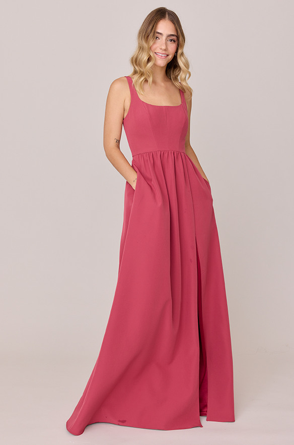 Revelry Whitney Crepe Dress