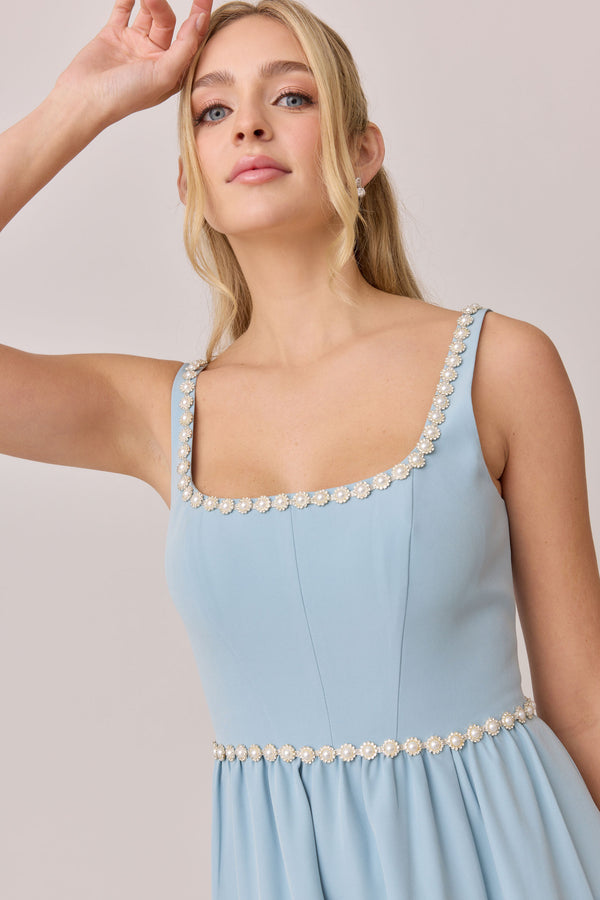 Revelry Whitney Luxe Crepe Dress