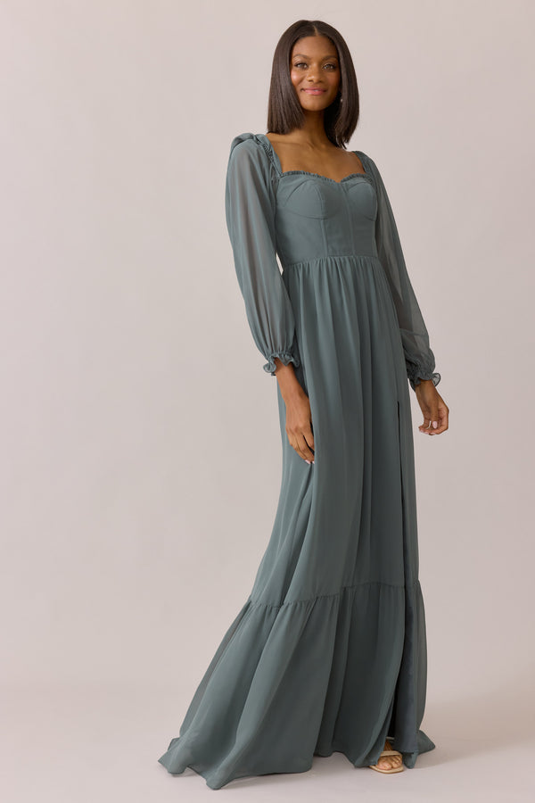 Revelry Willa Chiffon Dress