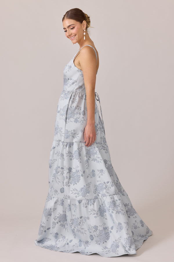 Revelry Winslet Jacquard Dress