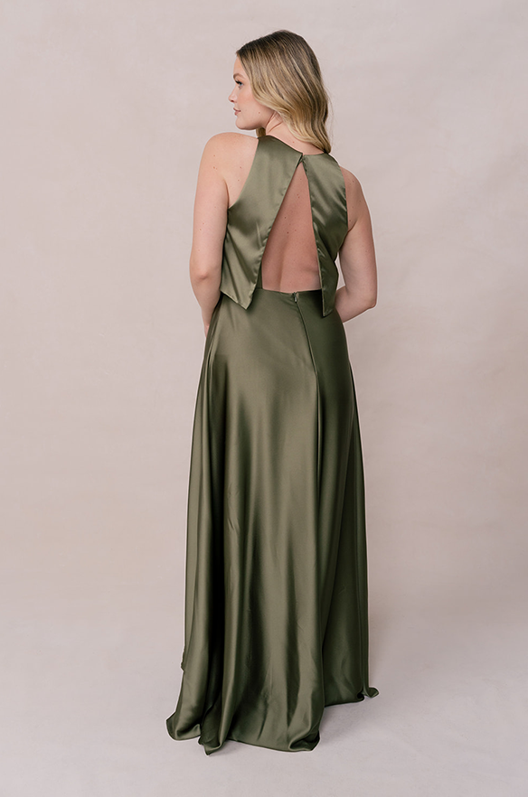 Revelry Wren Satin Dress