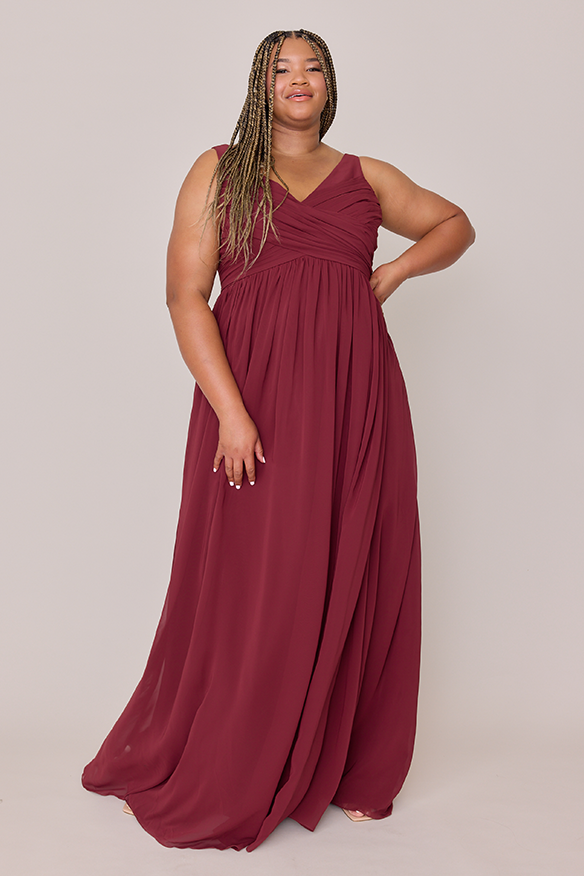 revelry Zoe Chiffon Dress