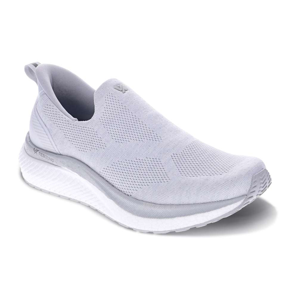 revere comfort shoes Agility Active Shoe - White/Light Grey