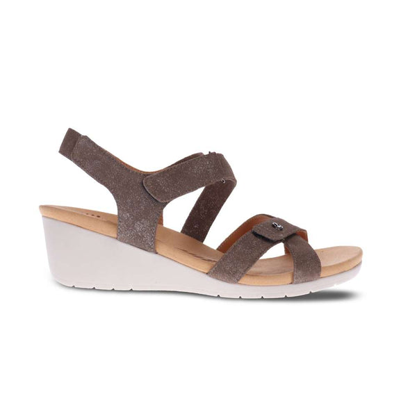 Revere Comfort Shoes Casablanca Wedge - Rusty Metallic