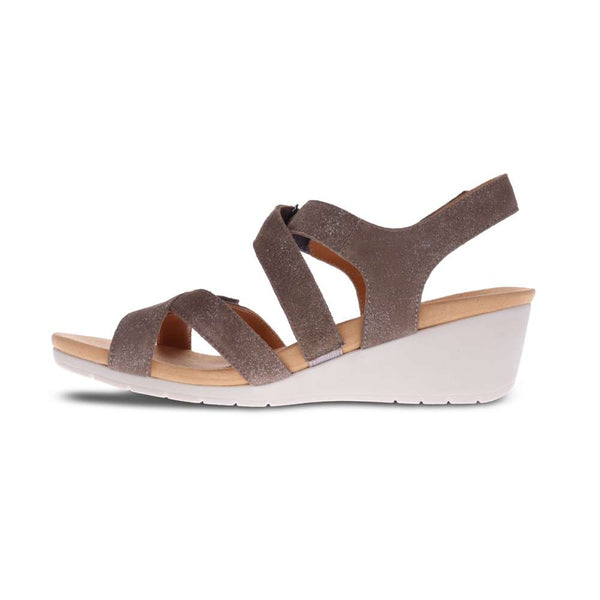 Revere Comfort Shoes Casablanca Wedge - Rusty Metallic