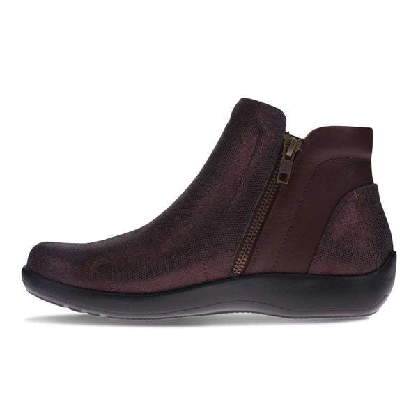 Revere Comfort Shoes Charleston Boot - Chocolate Angle