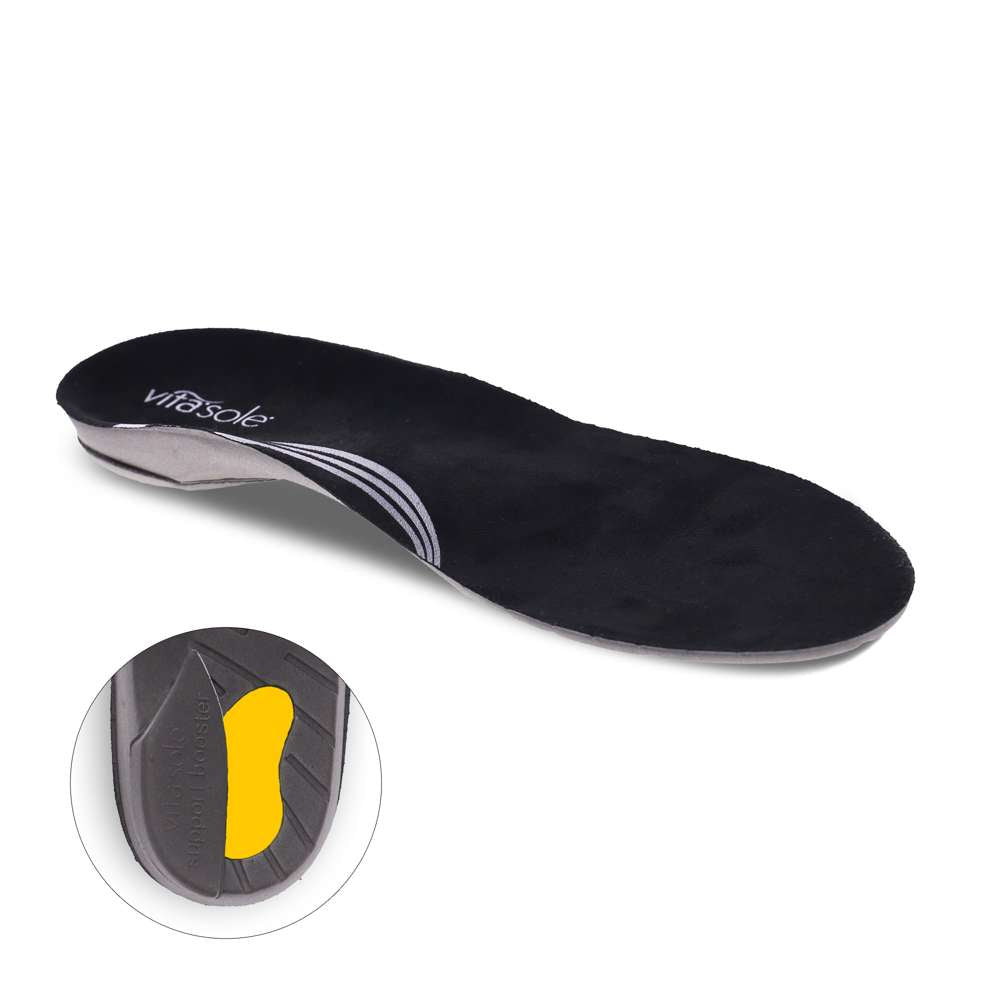 revere comfort shoes Comfort Full Length Orthotic Insoles - Black