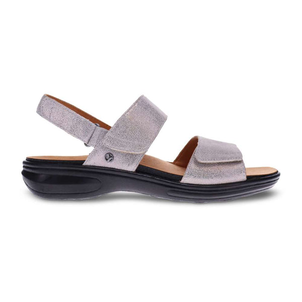 Revere Comfort Shoes Como Adjustable Sandal - Gold Wash