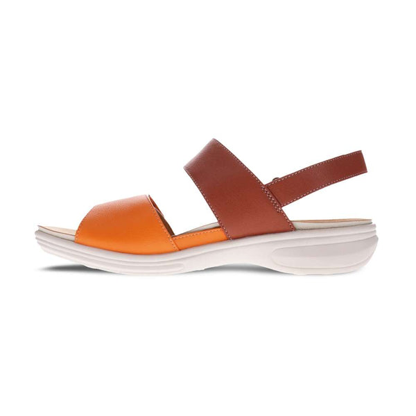 Revere Comfort Shoes Como Adjustable Sandal - Rustic Orange
