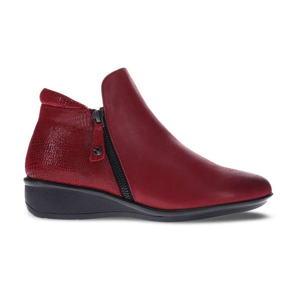 Revere Comfort Shoes Damascus Boot - Cherry French/Lizard