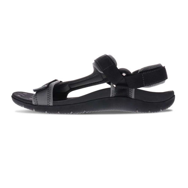 Revere Comfort Shoes Discovery Backstrap Sandal - Black