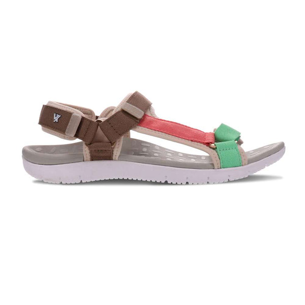 Revere Comfort Shoes Discovery Backstrap Sandal - Mint Multi