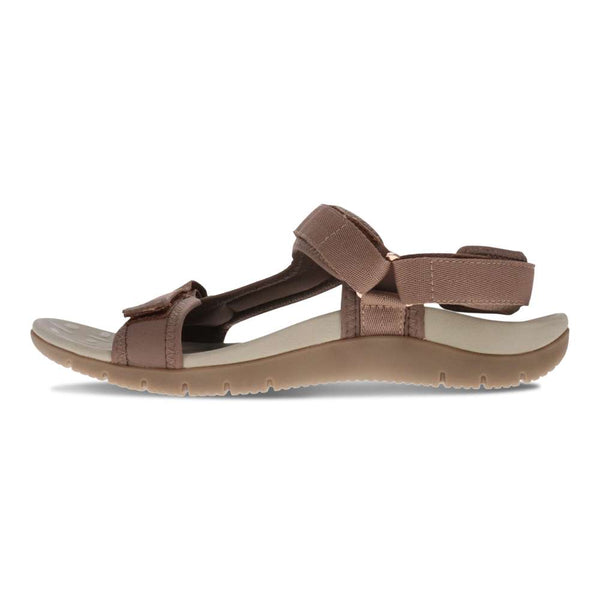 Revere Comfort Shoes Discovery Backstrap Sandal - Taupe