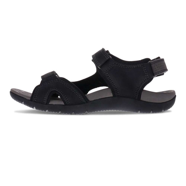 Revere Comfort Shoes Explore Backstrap Sandal - Black