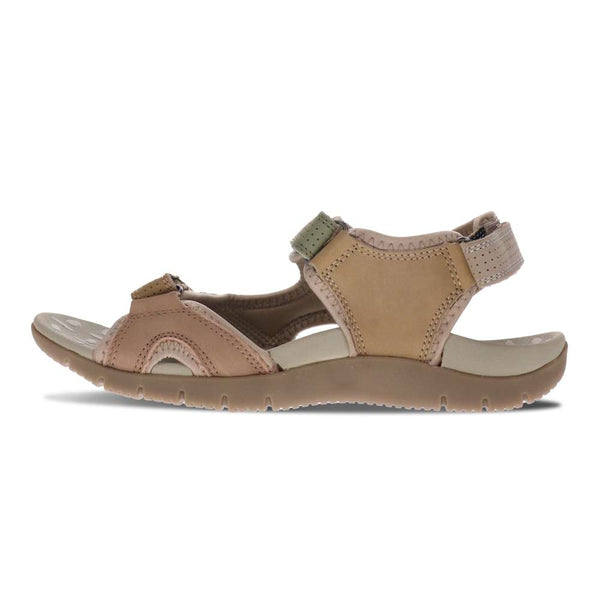 Revere Comfort Shoes Explore Backstrap Sandal - Taupe Multi