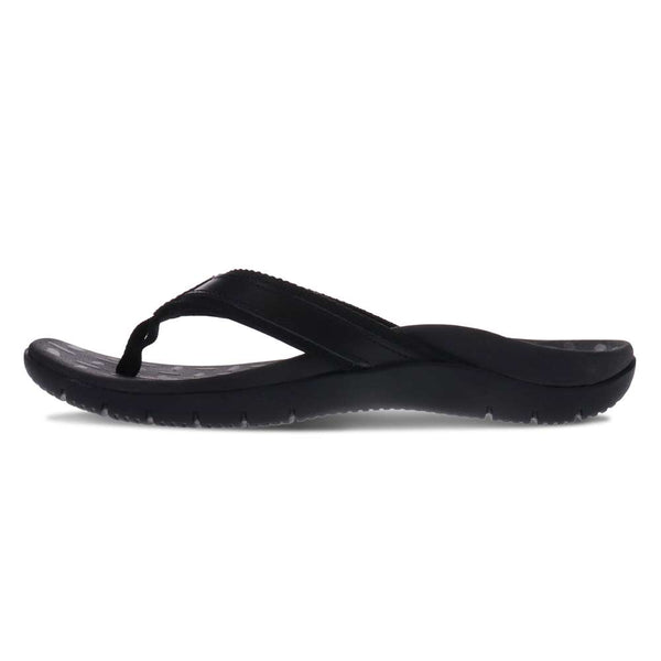 Revere Comfort Shoes Focus Women's Toe Post Sandal - Black