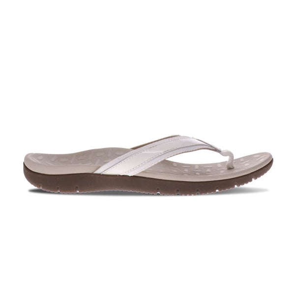 Revere Comfort Shoes Focus Women's Toe Post Sandal - White