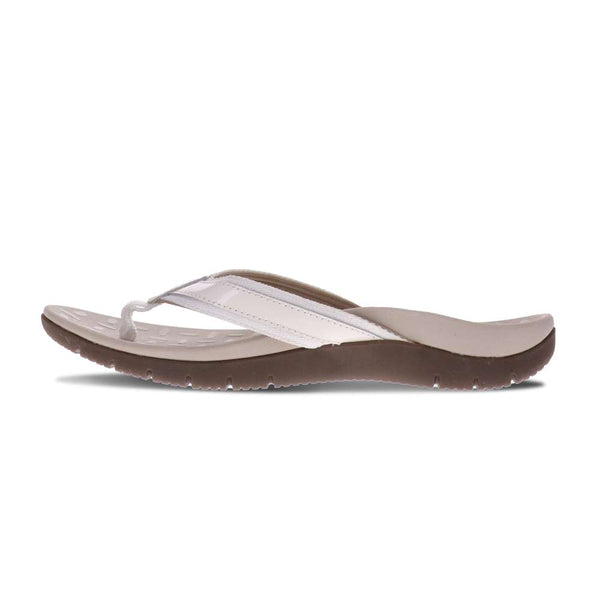 Revere Comfort Shoes Focus Women's Toe Post Sandal - White