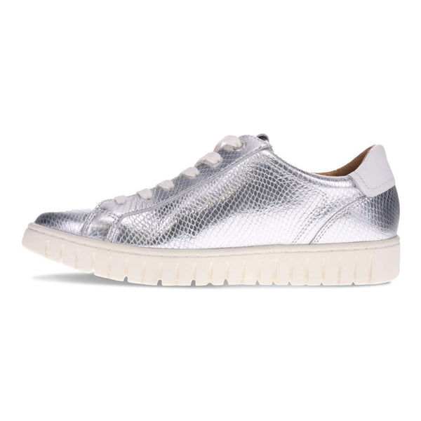 Revere Comfort Shoes Luna Casual Sneaker - Silver Snake