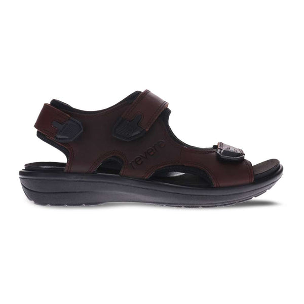 Revere Comfort Shoes Montana 2 Backstrap Sandal - Whiskey
