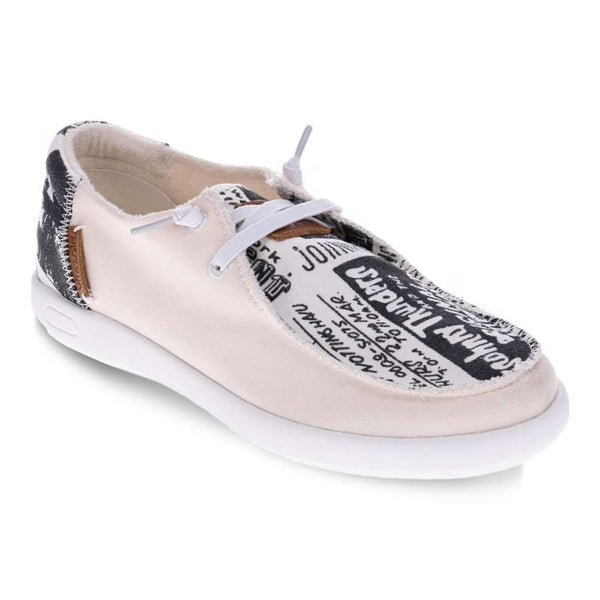 Revere Comfort Shoes Phoenix Casual Sneaker - Cream Multi