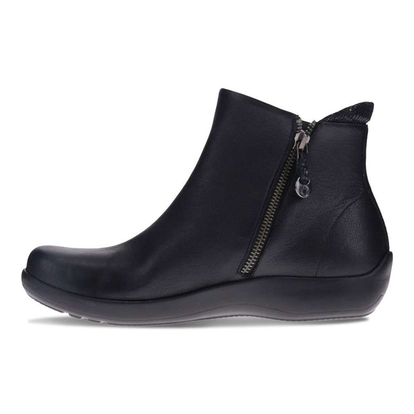 Revere Comfort Shoes Aberdeen Boot - Black Stretch