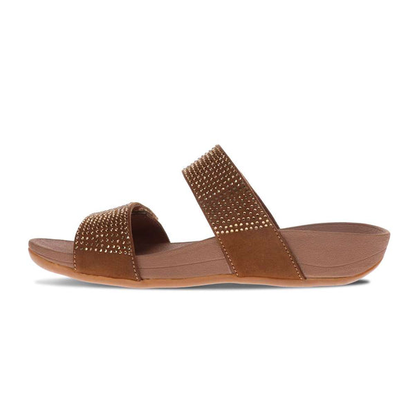 Revere Comfort Shoes Avoca Slide Sandal - Bronze