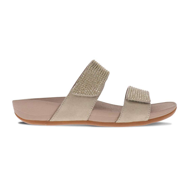 Revere Comfort Shoes Avoca Slide Sandal - Champagne